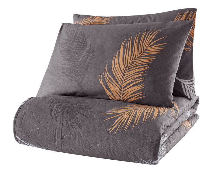 L'essentiel linge de maison Olivia - Gold, Grey L'essentiel linge de maison Olivia - Gold, Grey